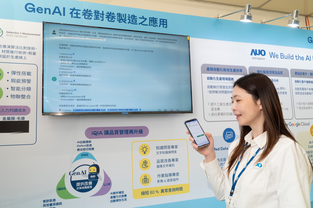60net Digitech actively drives digital transformation by leveraging AI-powered applications to optimize manufacturing processes, enhancing workforce efficiency, production output, and equipment maintenance cost-effectiveness. The iQIA (Intelligent Quality Improvement Assistant) enhances the overall quality control management