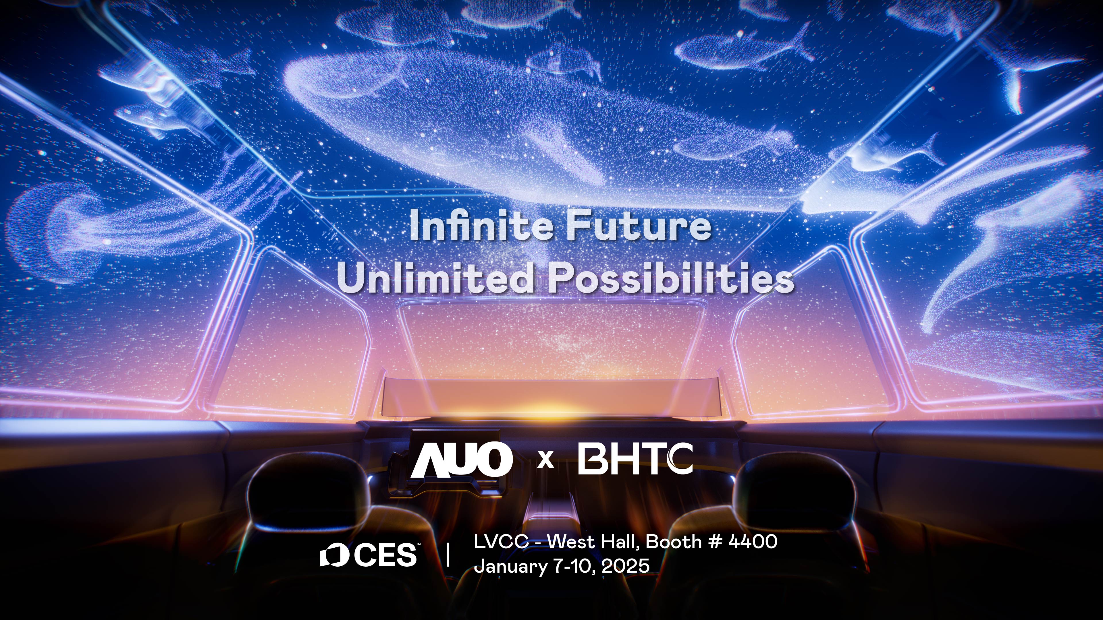 ���ָ�60net��Infinite Future, Unlimited PossibiliesΪ���⣬����BHTC��CES 2025�����ģչ��
