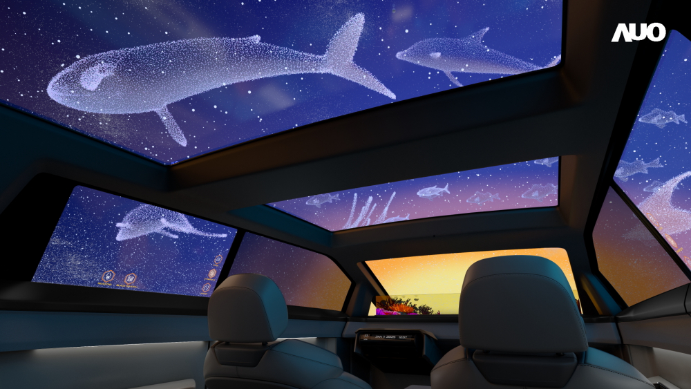 ���ָ�60net��Smart Cockpit 2025չʾһϵ������ҵ���Micro LED Display HMI ������������лþ�ȫ����Ļ(Vitrual Sky Canopy)��ȫ���׶ȵ����ߴ硢͸��Micro LED ��ʾ�����촰��Ӧ�ã������ޱ߼ʵĳ���ʽ����